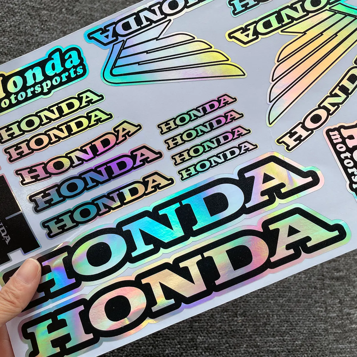 

SET Helmet Motorcycle Tank Decals Stickers for Honda HRC CBR CBR1000RR CBR650F CBR600RR CBR500R CBR300R CBR250R