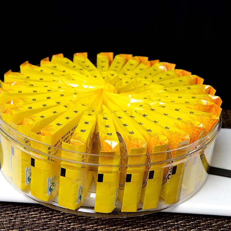 

30bags/box A box Chrysanthemum Tea Gold Silk Royal Super Premium Tongxiang Chrysanthemum Tea Leaves Fire