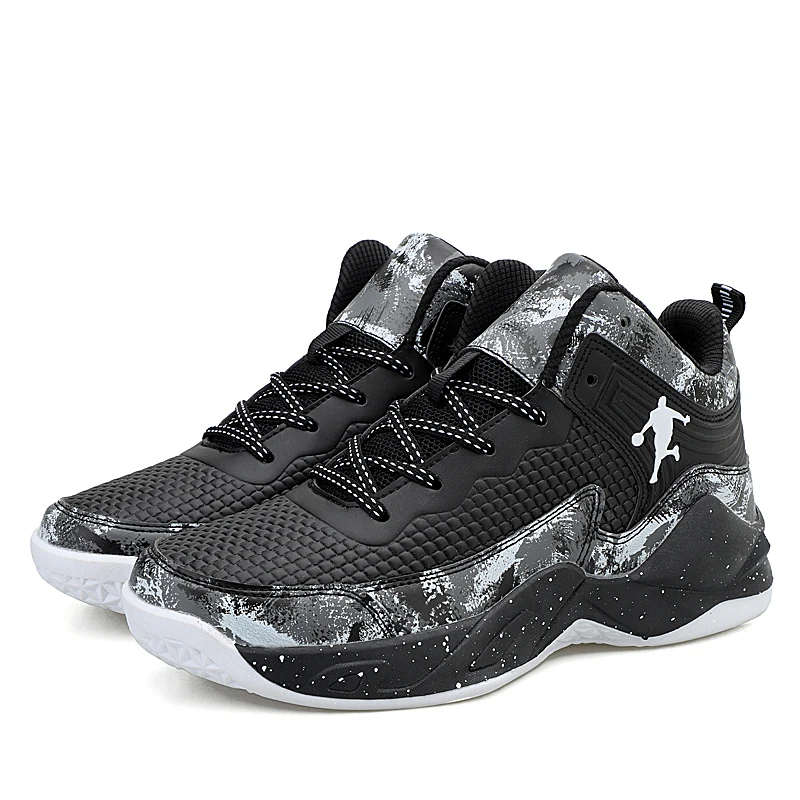 

advanced Fashion Sneakers Damping Hard-Wearing Trend Lace-up Basketball shoes have a crackling rubber soles PTPP
