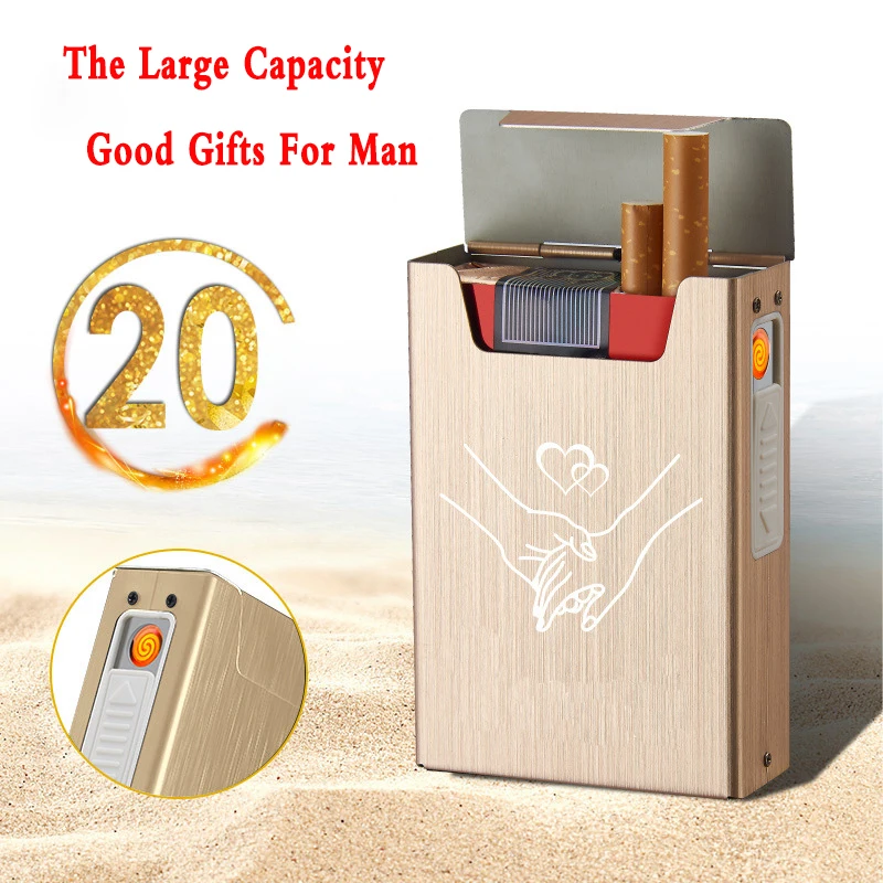 Новинка 2020 20 шт ультра тонкий модный чехол для сигарет тонкая металлическая