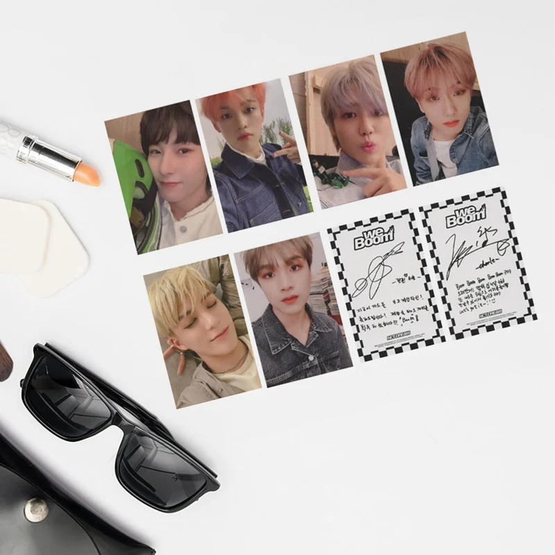 6 шт./компл. NCT DREAM мы поднимаем мини альбом Фотокарточка самодельные бумажные