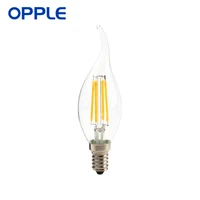 opple led bulb e14 ecomax filament f35 2w 2700k warm white