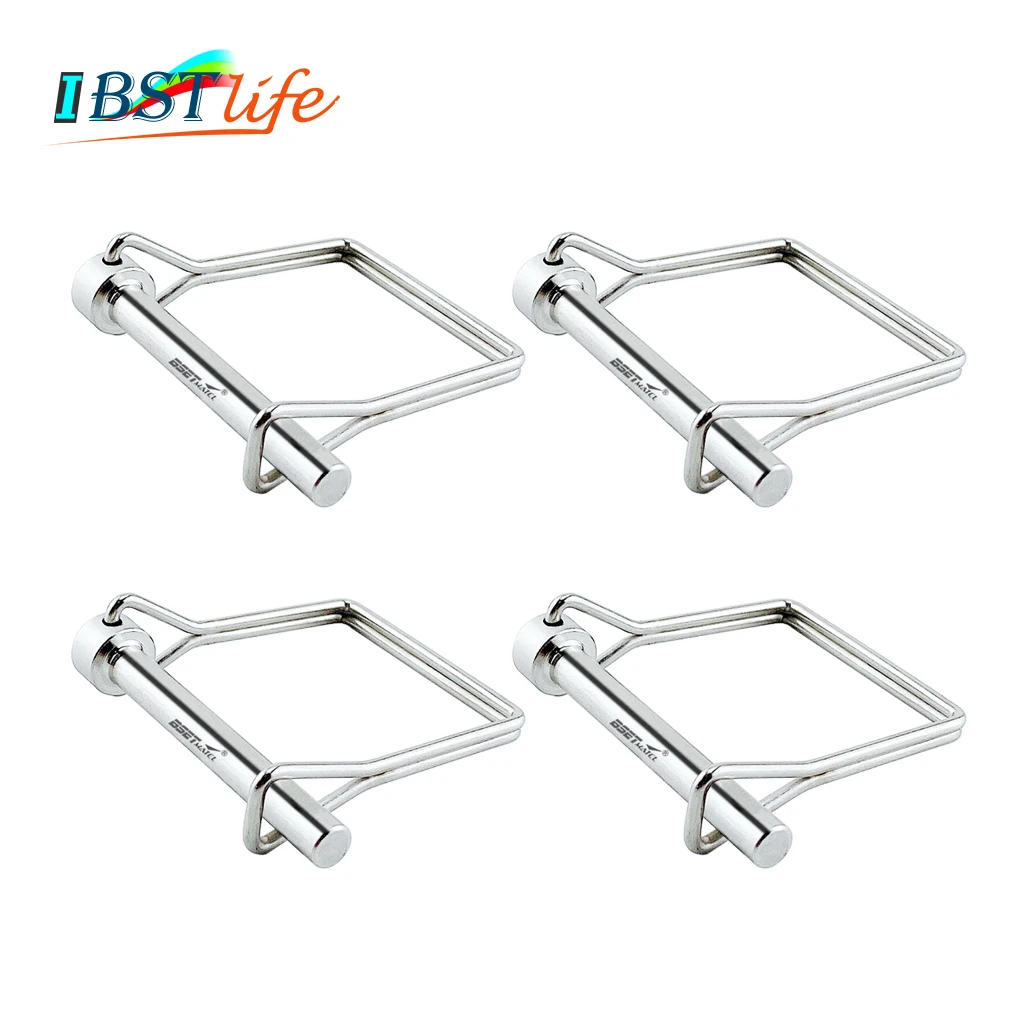 

4 шт. SS 316, квадратный вал, блокировка стопорного штифта, предохранительная муфта, фиксатор, фермерские прицепы, прицепы, прицепы для газона, с...