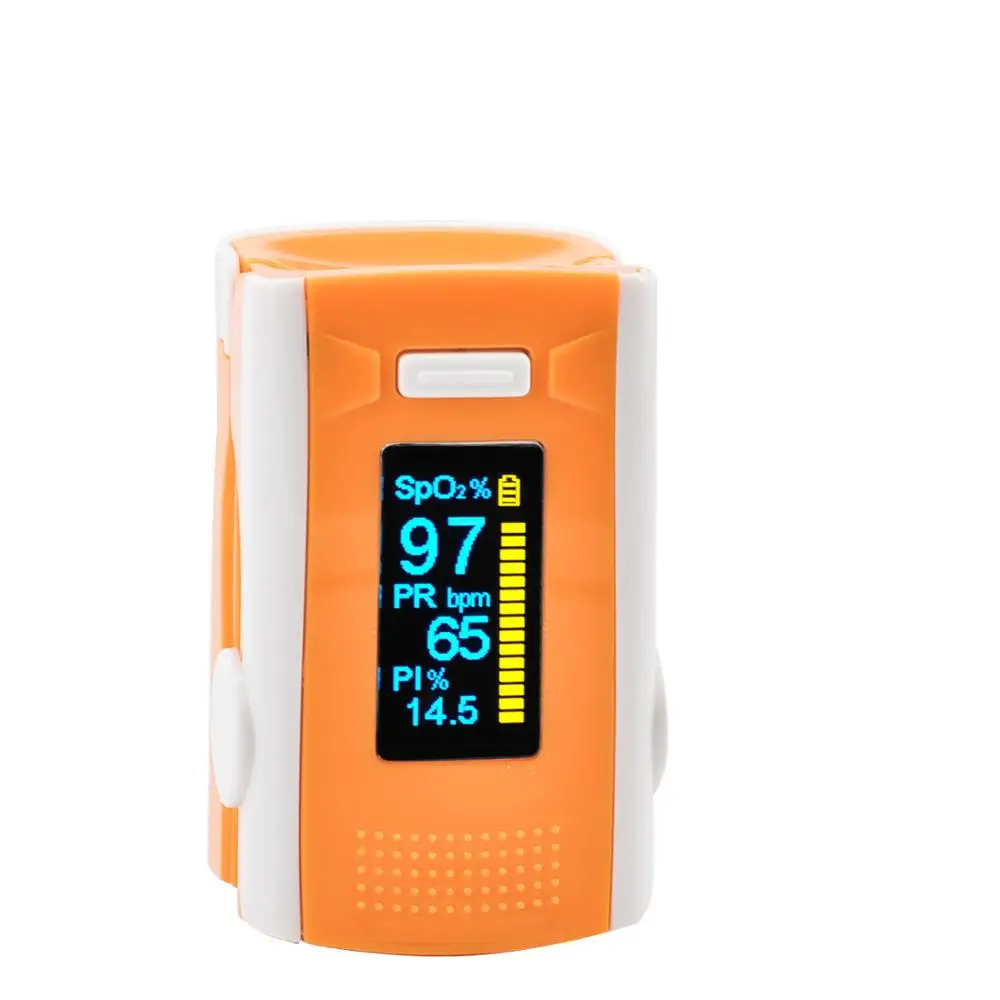 

PRO Medical Portable Finger Pulse Oximeter blood oxygen Heart Rate Saturation Meter OLED Oximetro de dedo Saturometro Monitor