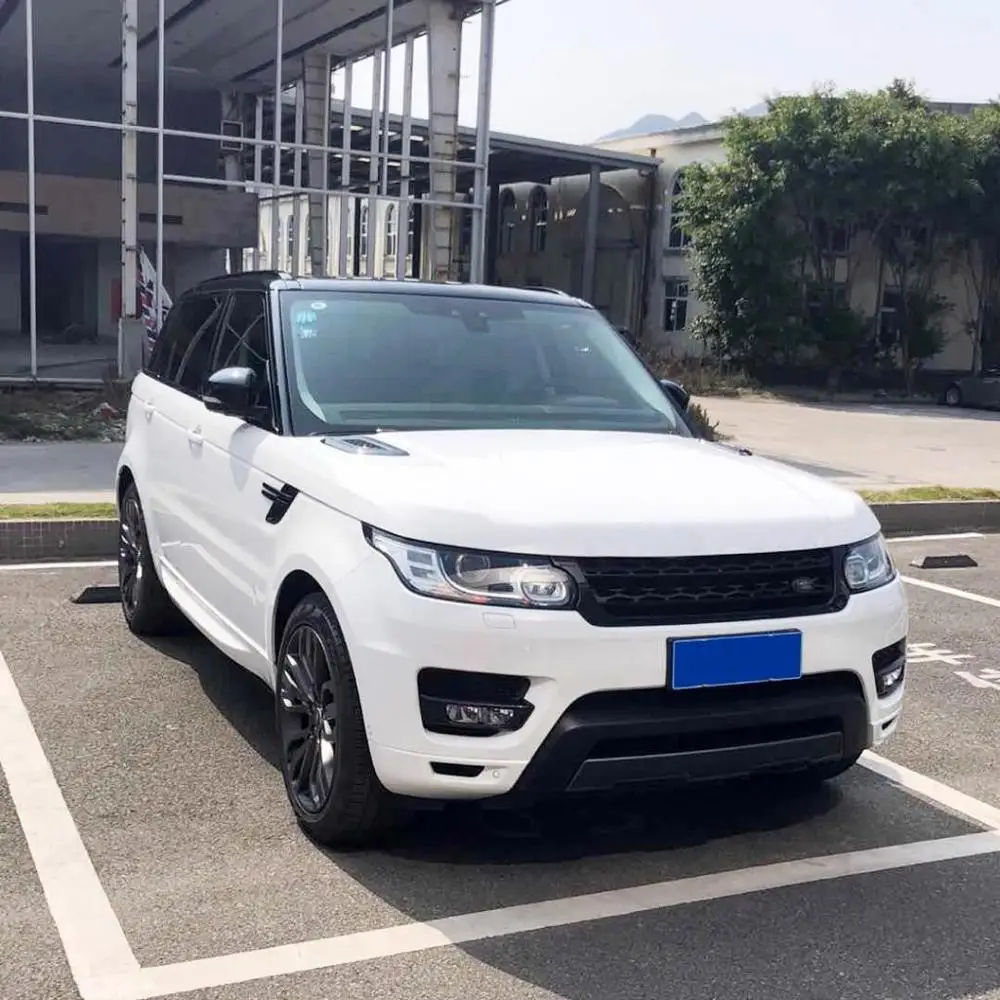 Для Land Rover Range Rover Sport- Черная передняя решетка ABS заменяет обшивку