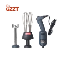 gzzt handheld blender immersion blender variable speed 3 pcs set motor rod and whisk commercial mixer kitchen equipment ce