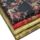 Кимоно Hanfu Cheongsam из шелка и атласа, 29 дюймов, жаккардовый материал, отделка из парчи, Подушка сделай сам, Бамбуковые ткани с цветком сливы