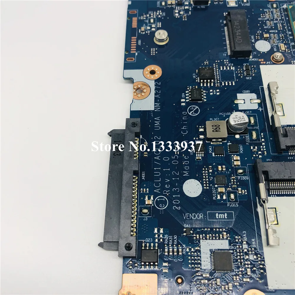 ACLU1/ACLU2 NM-A272 материнская плата для ноутбука Lenovo G50-70 Z50-70 G50-70M I5-4200U I5-4210U | Компьютеры