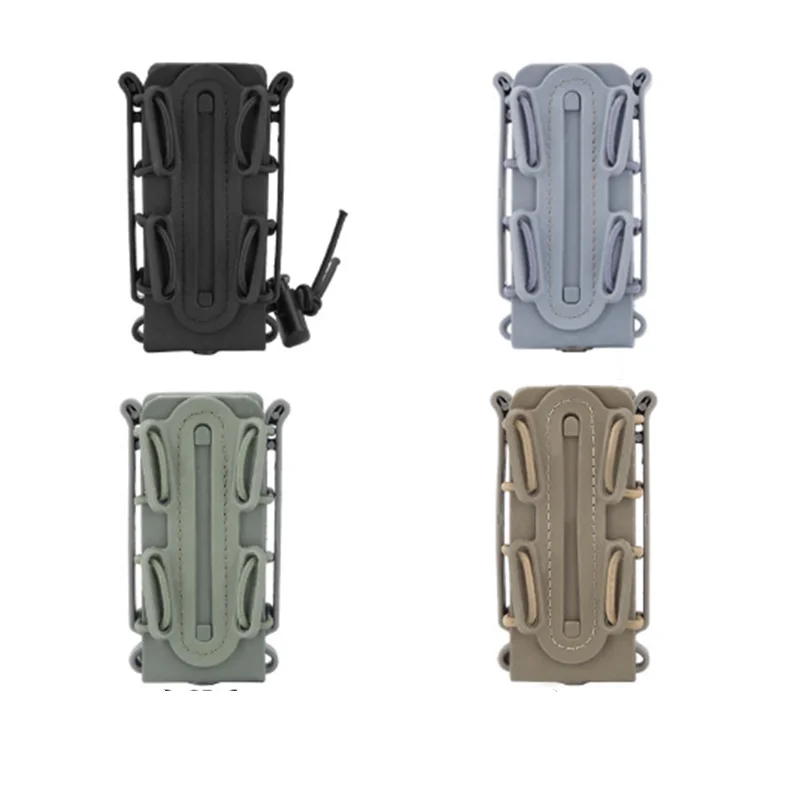 Лучший Fastmag Молл Чехол 9 мм Молле пистолет Mag военный Журнал кобура с зажимом для