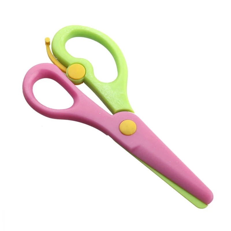 

Safety Scissors for Teachers, Students, Crafts, Scrapbooking Photos DIY Scissors Scrapbook Paper Photo Tools For kid