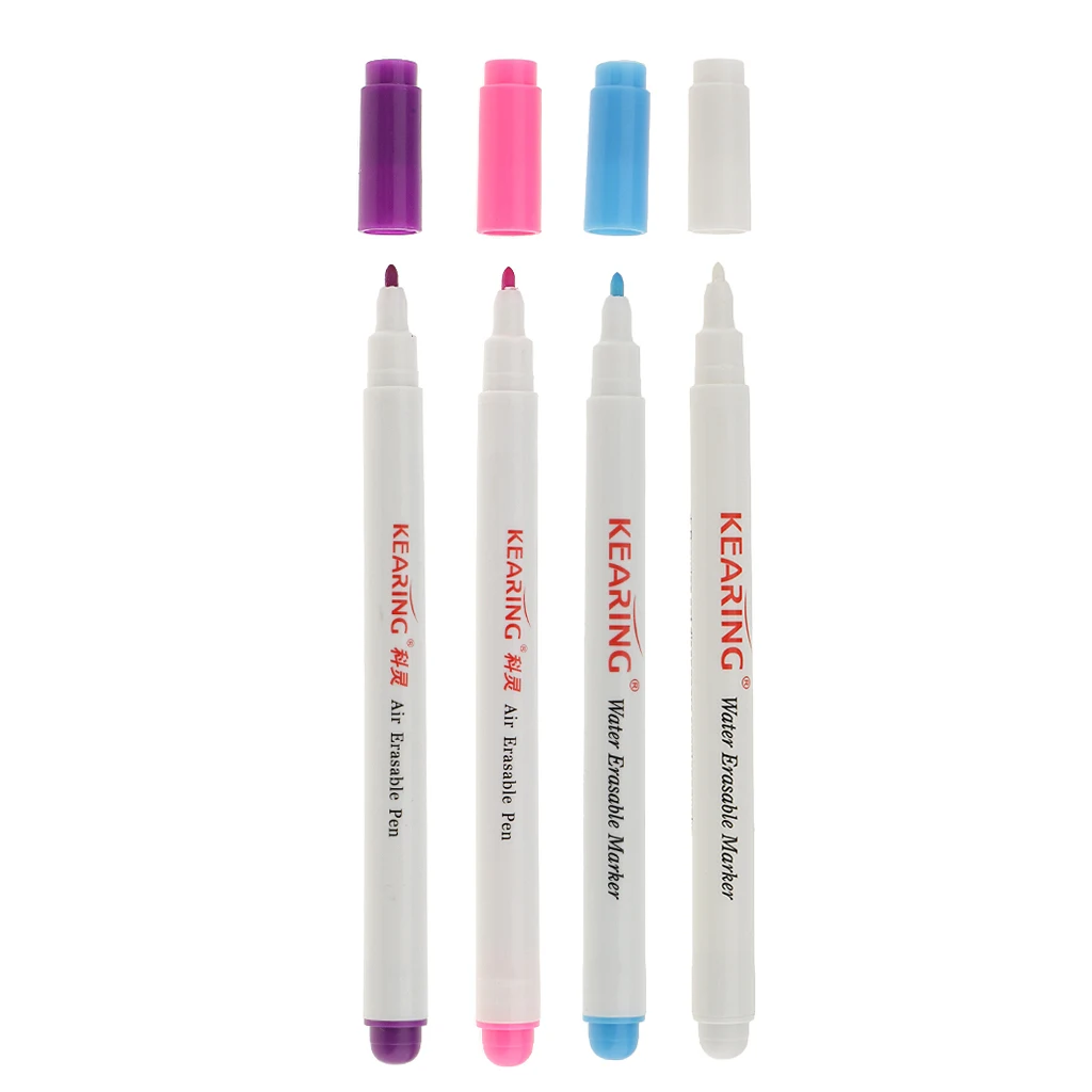 

4pcs Air Erasable Marker Pen Trick Markers Water Soluble for Tissue