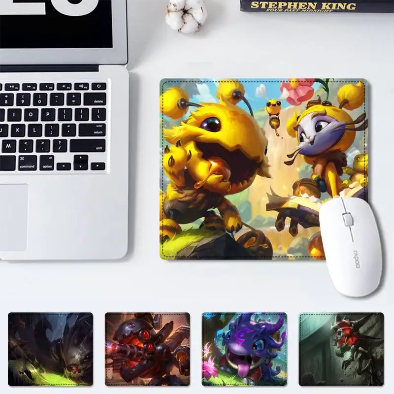 

Elegant league of legends KogMaw Mouse Mat Small Size Rubber Mouse Pad Gaming Player Desktop Pad Computer Laptop Mouse Pad