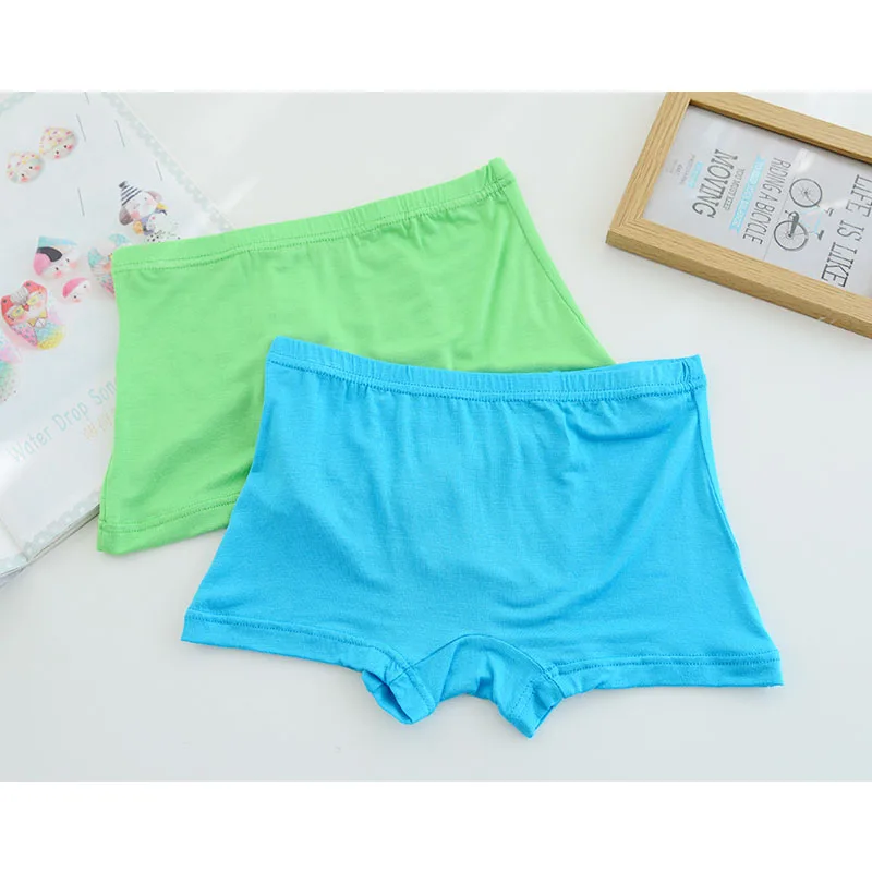 5 шт./лот 100% детские трусики Мягкое хлопковое нижнее белье милые с рисунком
