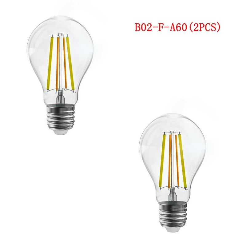 

SONOFF Bulb E27 7W B02-F B02-F-ST64/60 Retro Dimmable Light Vintage Incandescent Bulb edison Lamp Filament Light Bulb Decor