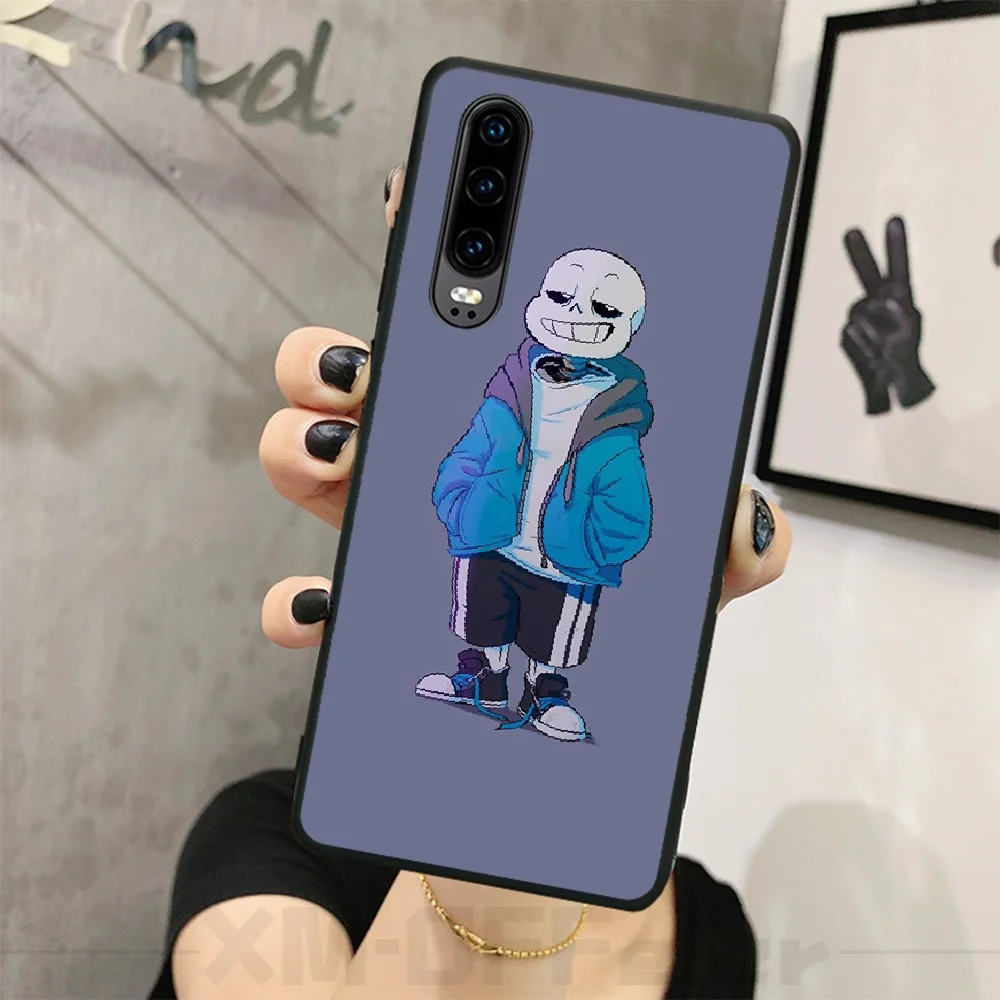 Чехол для телефона BaweiTE funny undertale papyrus sans doggo Design Для Huawei P8 lite 2017 P9 P10 20Pro Lite Pro P30lite P Smart