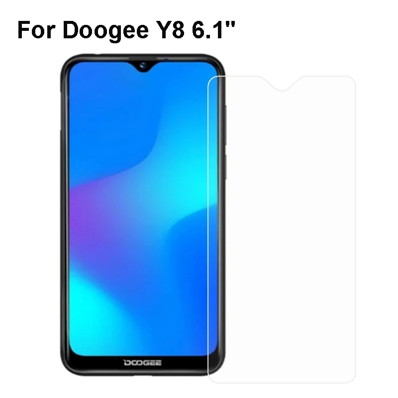 Защитная пленка для экрана Doogee Y8 Plus из закаленного стекла 2.5D 9H S90 телефона N10 y8c X90L