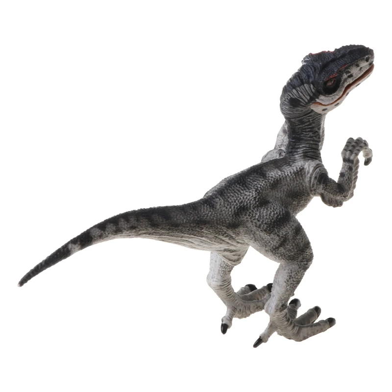 

Raptor Dinosaur Action Figure Toys Hand Puppet Kids Educational Model BX0D