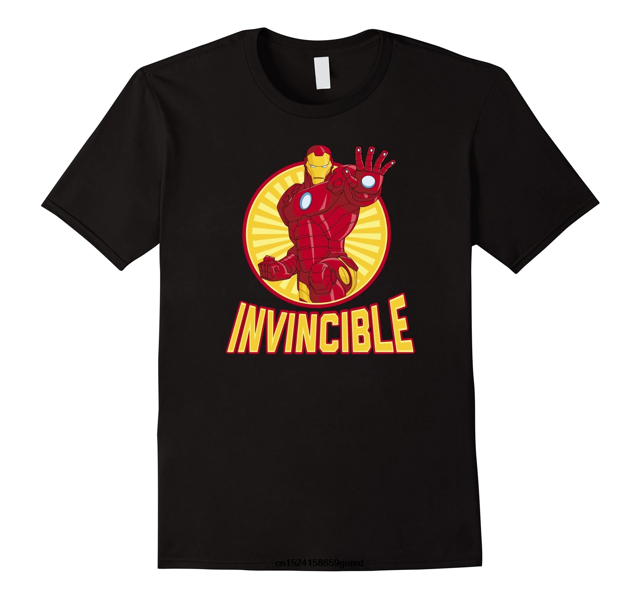 Funny Men t shirt Women novelty tshirt Assemble Invincible Iron Man Graphic T Shirt| |