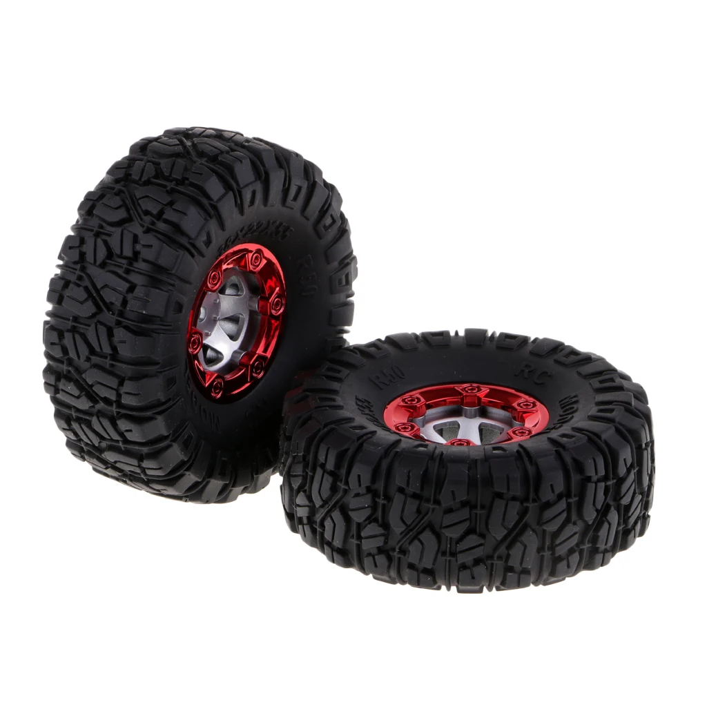 1:12 RC модель автомобиля 100 мм шины 12 шестигранный обод колеса для 12428 12423 2x|Детали и