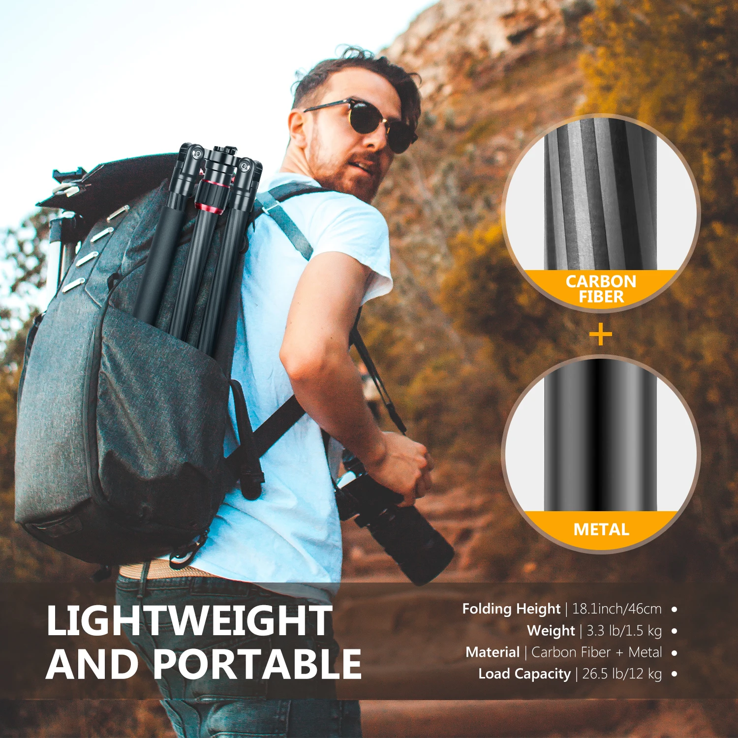 

Neewer Camera Tripod Monopod with 2 Center Axis, 360 Degree Ball Head, 1/4 inch Quick Shoe Plate for DSLR Camera Video Camcorder