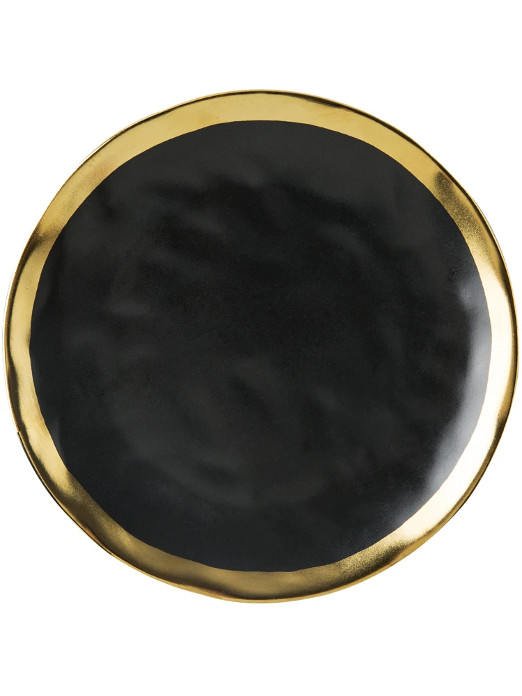 Креативная Европейская керамическая тарелка ручной работы в западном стиле из