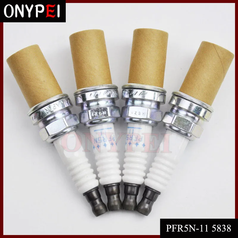 4 шт./лот лазерный покрытая платиной Свеча зажигания штекер PFR5N 11 5838 для шаровой