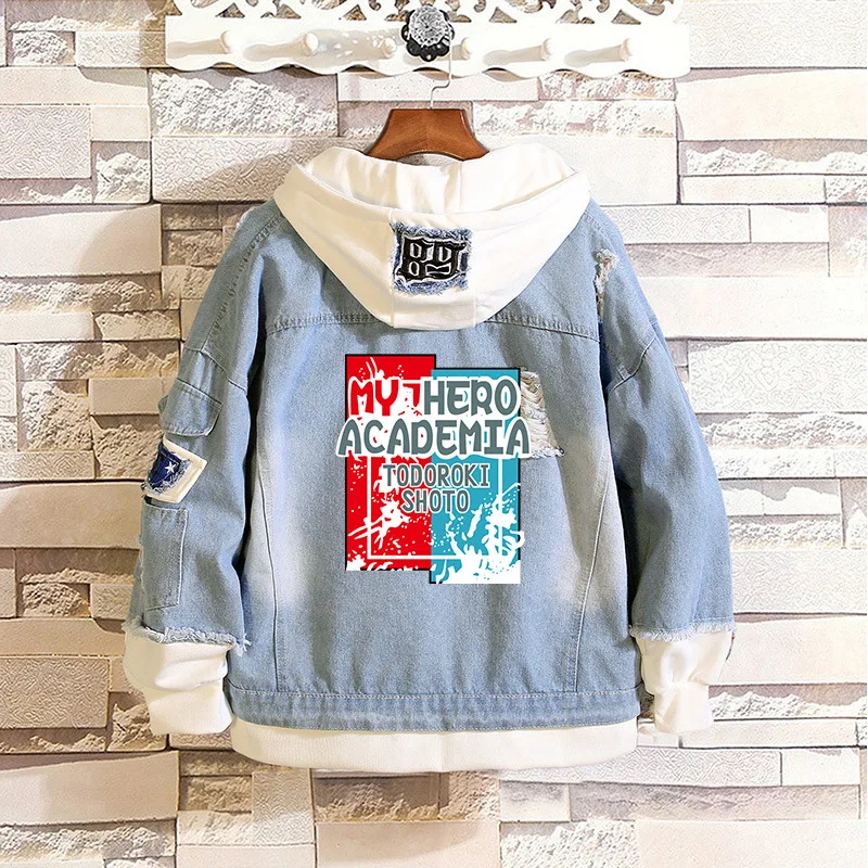 Куртка аниме Моя геройская академия верхняя одежда ковбойская куртка
