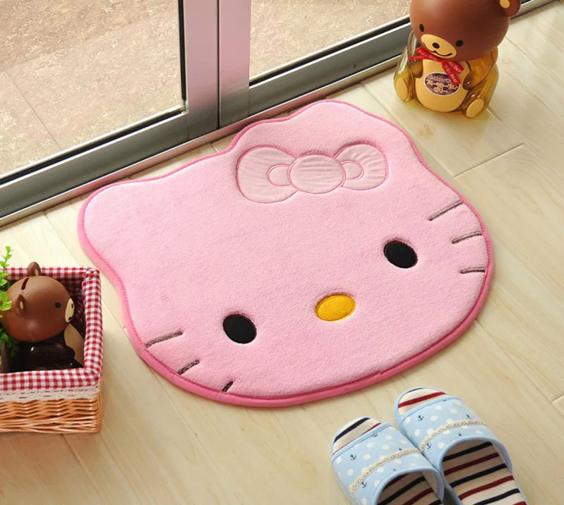 Мультяшный Детский милый напольный коврик для дома ванной нескользящий входной