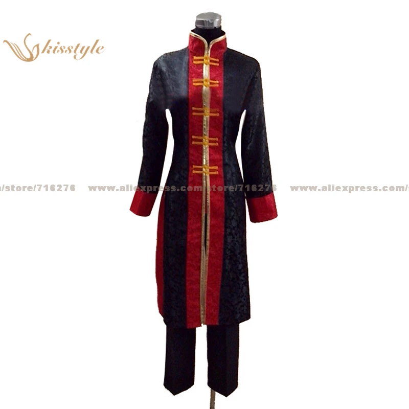 Kisstyle Fashion Hetalia: китайская палочка Axis Powers Yao длинная униформа костюм для косплея
