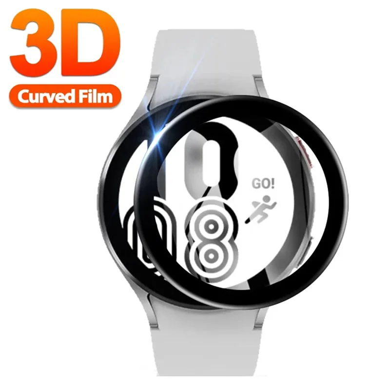 

3D Защитная пленка для Samsung Galaxy Watch 4 40 мм 44 мм Watch4 Classic 42 мм 46 мм Watch3 Watch 4 классическое защитное стекло