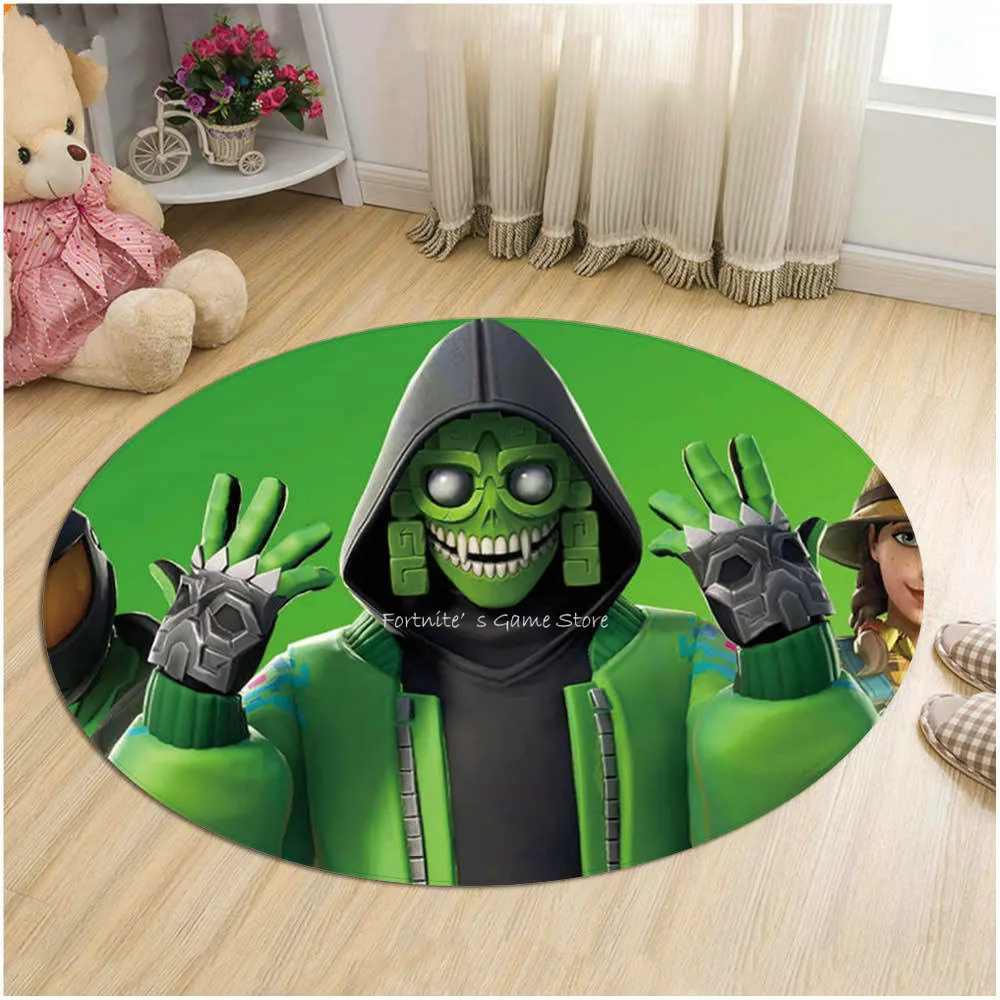 Fortnite Door Mat Floor Bathroom Non-slip Anime Figure Bath Rug 3D Printed Carpet Child Living Room Home Decoration | Игрушки и хобби