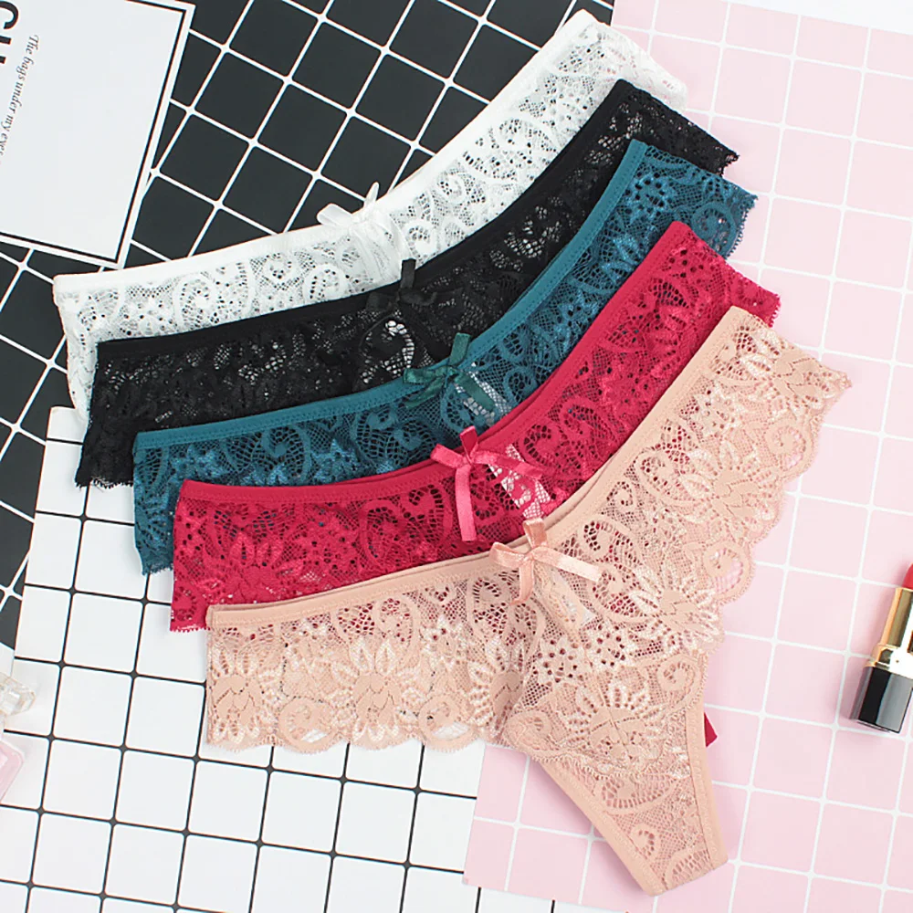 Женские сексуальные трусики-стринги 3 шт./упак. трусы и хипстерские трусики с