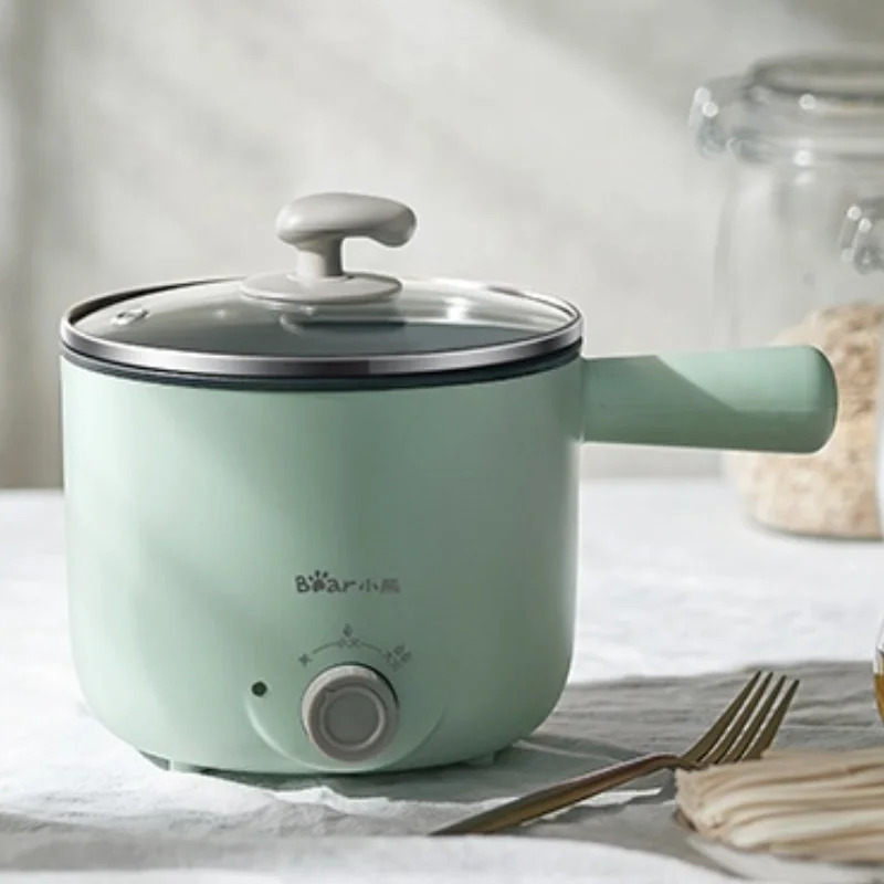 220V Mini Multifunction Electric Cooking Machine Single/Double Layer Available Hot Pot Multi Electric Rice Cooker Non-stick Pan