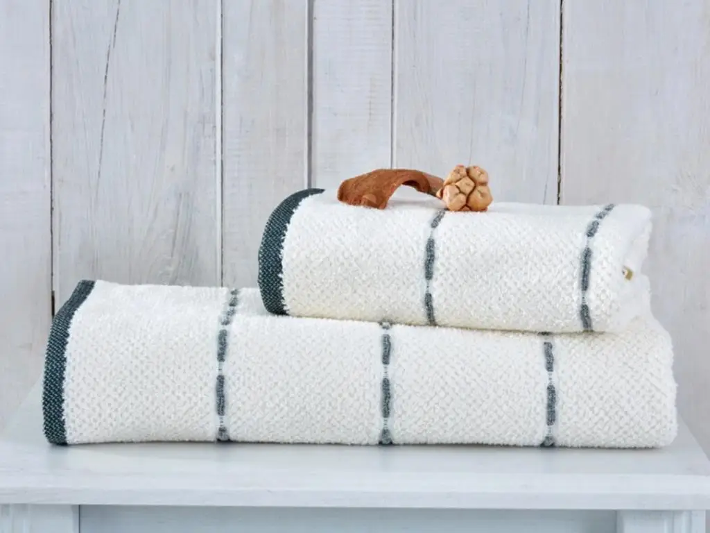 

Amy Dual Bath Set Gray Cream