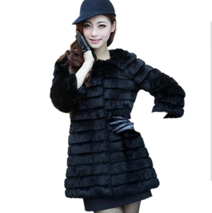 Норковая женская шуба из искусственного меха 2020 норковая Роскошная Одежда для