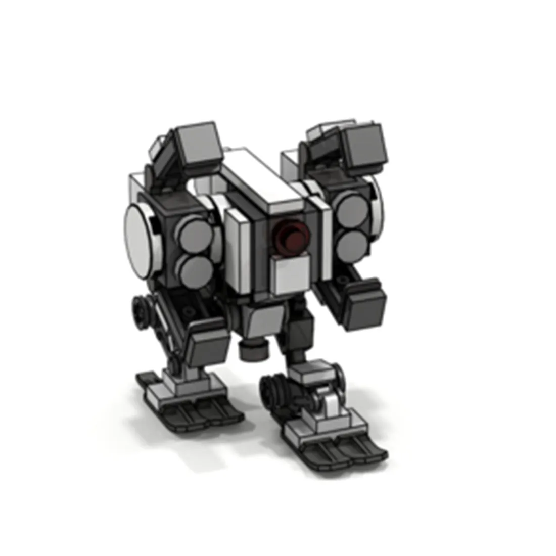 Конструктор MODIKER STEM MOC Mecha железное яйцо колесо с антенной модель мелких частиц