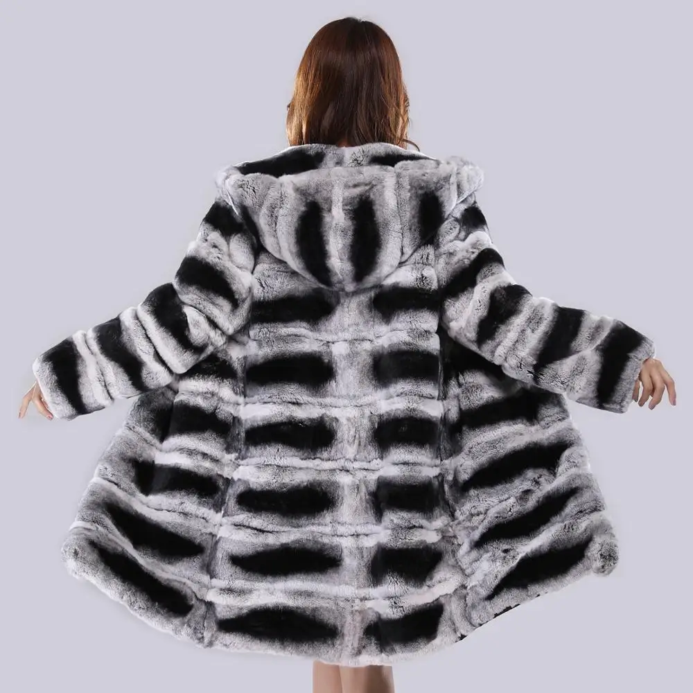 Роскошные женские туфли-лодочки цвет Шиншилла верхняя одежда Зимние Женские