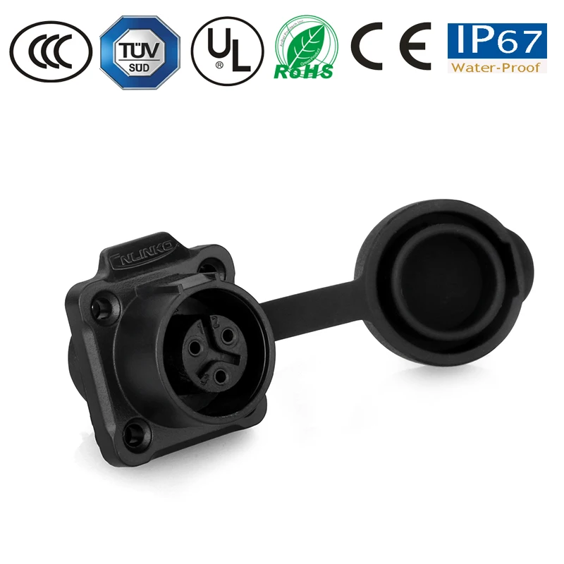 IP67 M12 2/3/4/5/6/7/8 контактный водонепроницаемый разъем спаянного круговой с разъемом