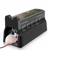 reusable electronic rat trap multifunction rodent trap cage killer zapper reject rejector pest control mousetrap catcher eu us