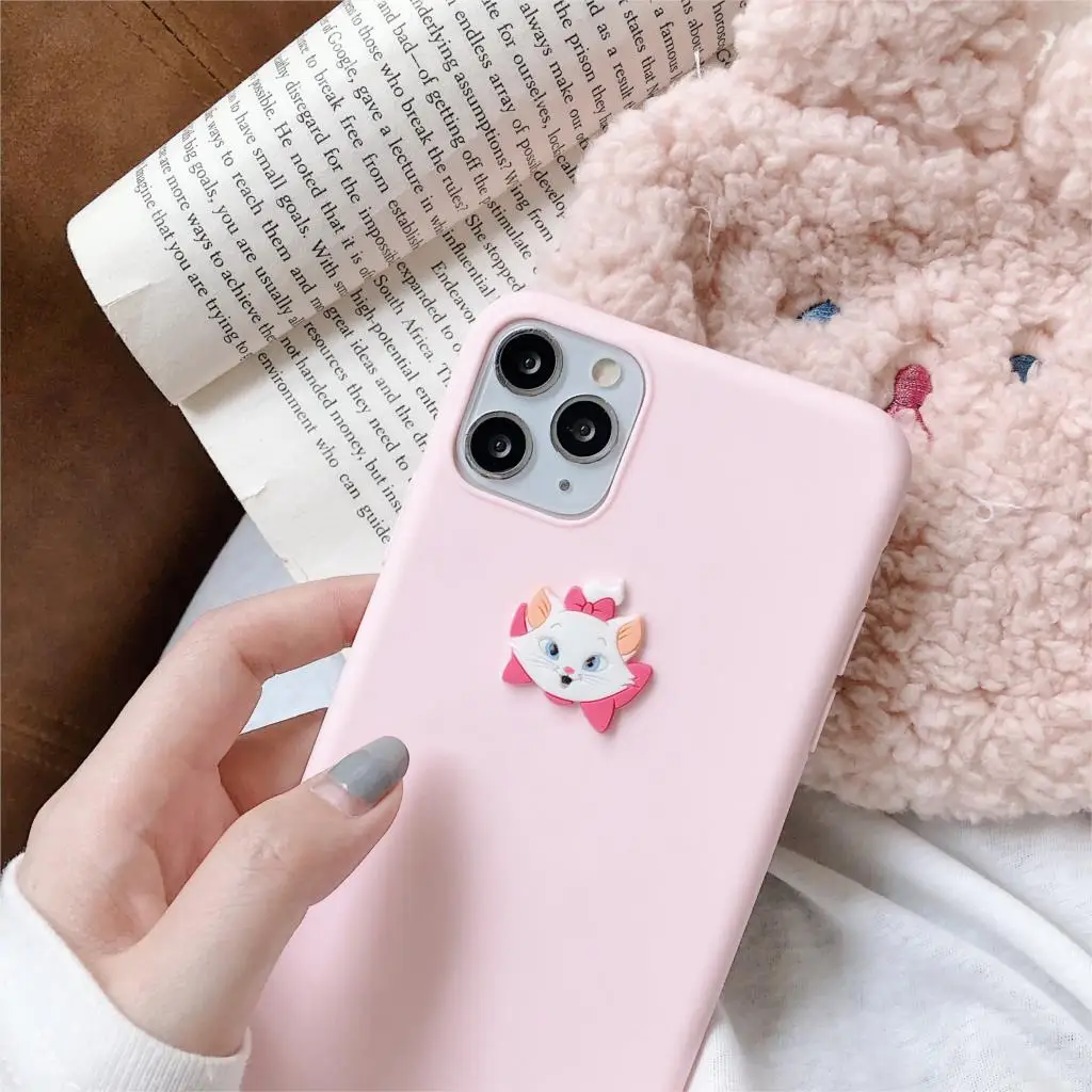 Чехол для телефона из мягкого ТПУ с изображением щенка чехлы задней панели