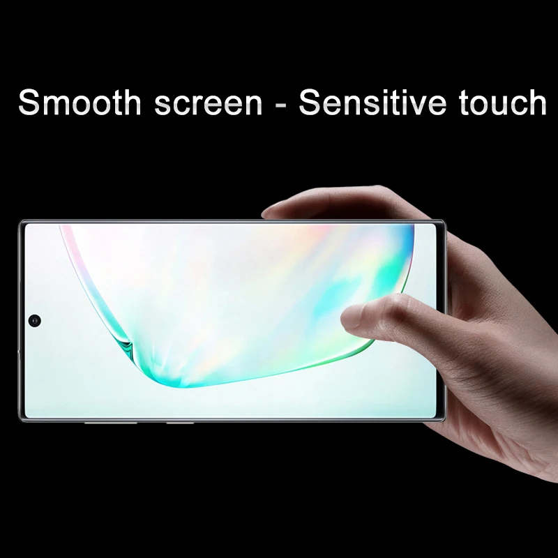 2 шт. полная защита экрана для Samsung Galaxy Note 10 plus pro прозрачная Гидрогелевая пленка