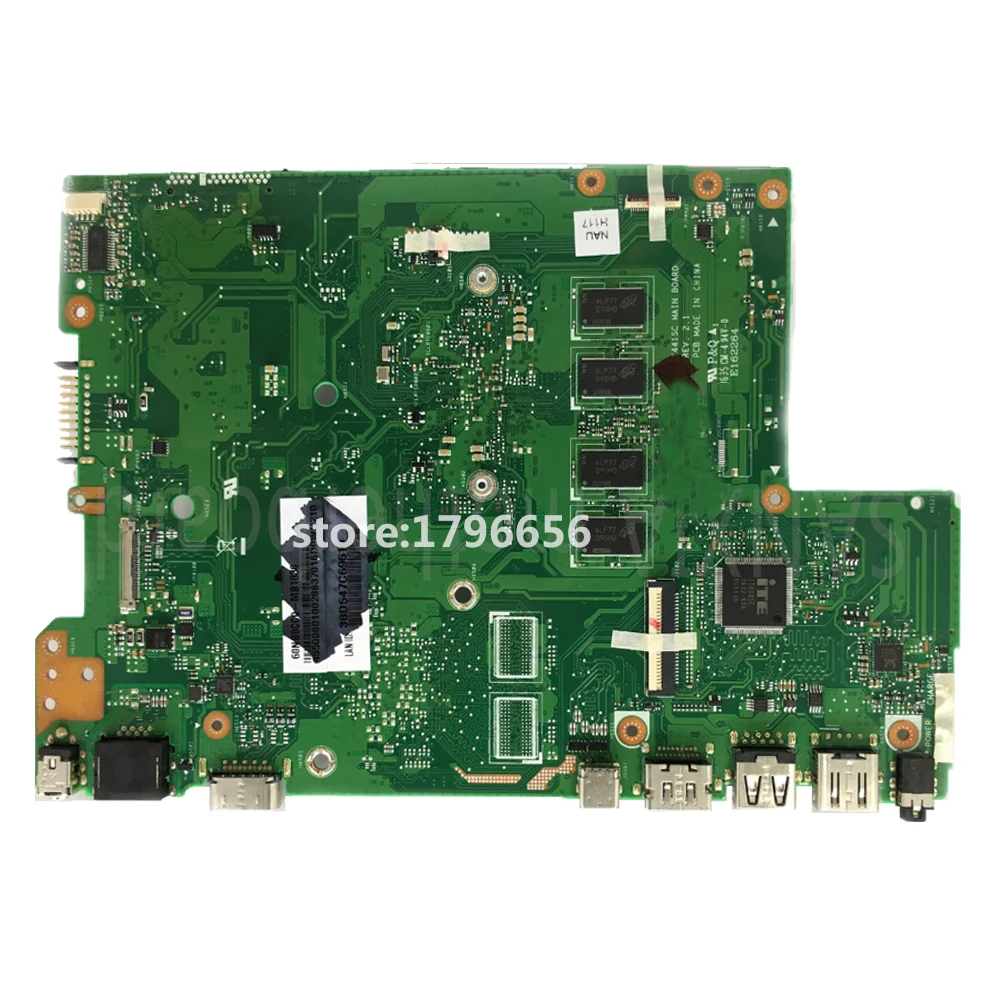 

X441SA Motherboard N3060 2GB RAM For Asus X441SC X441S A441S laptop Motherboard X441SA Mainboard X441SA Motherboard test 100% ok