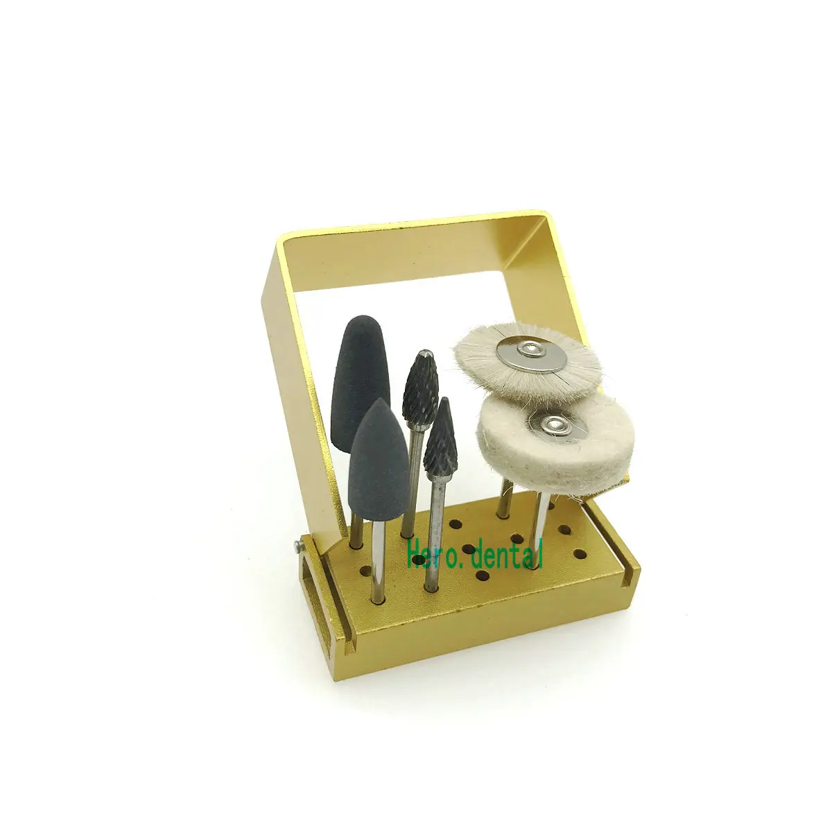 Новинка 7 шт. Стоматологическая лаборатория силиконовая резина вращающаяся