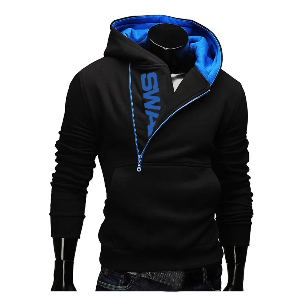 

Мужская Зимняя мода, мужские толстовки, осенняя хлопковая толстовка, мужские толстовки с длинным рукавом, теплые толстовки для мужчин, Swag сп...