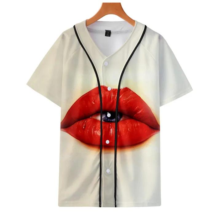 New hot Thin Baseball Jersey Women, youth Customized Jersey Men's casual sports Baseball Shirt Color printing section