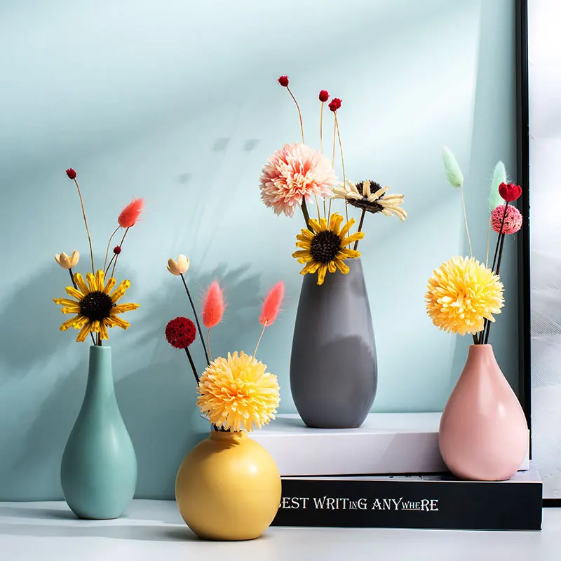

Nordic Creative Simple Small Flower Insert Desktop Accessories Small Vase
