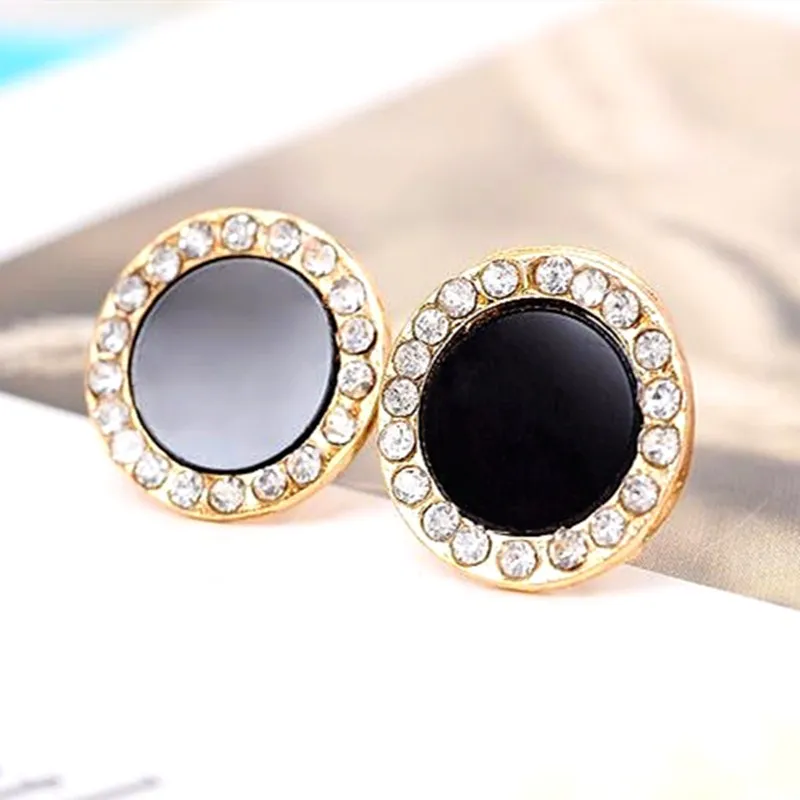 Популярные Модные серьги в Корейском стиле ins простые высококачественные