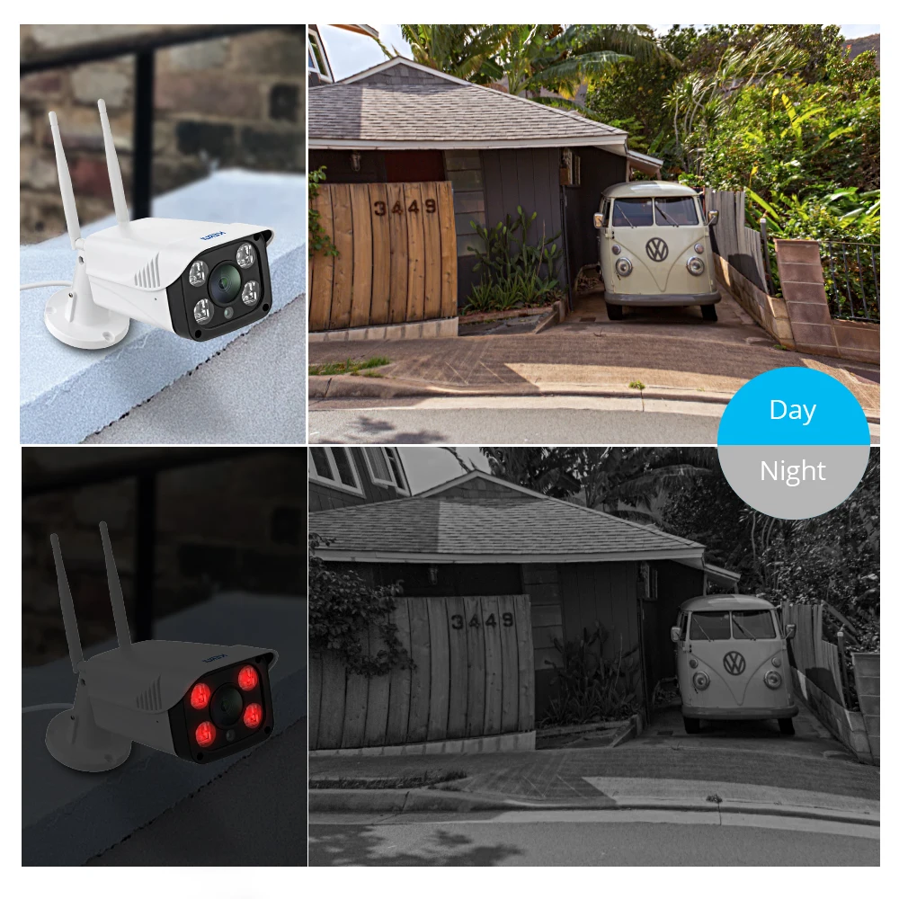 KERUI видеонаблюдения CCTV wifi камера HD 1080P наружная Водонепроницаемая инфракрасная камера ночного видения безопасности Видео IP камера