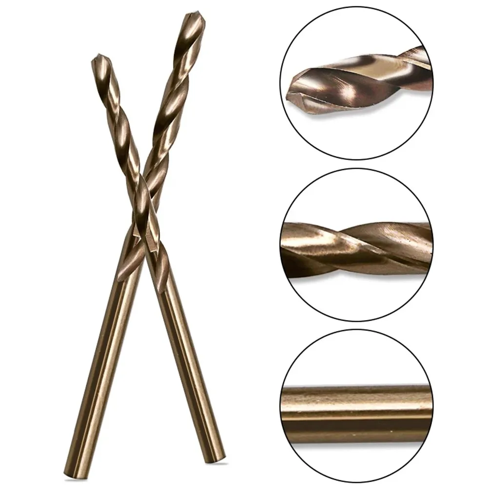 

10pcs HSS Twist Drill Bit High Speed Steel Drill Bits Set 1mm 1.5mm 2mm 2.5mm 3mm Used For Stainless Steel Wood Hole Tool