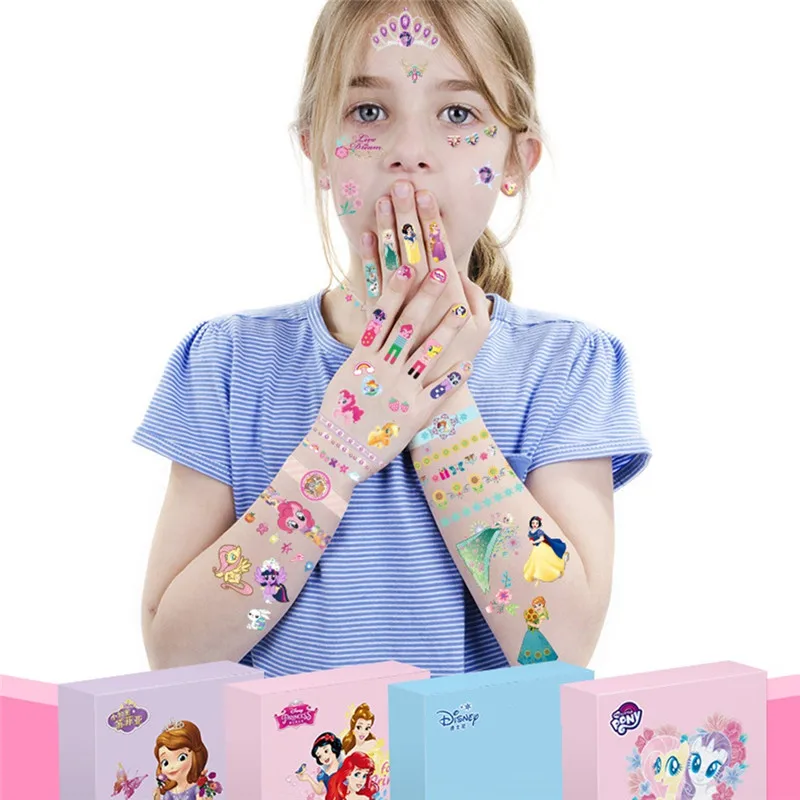 Набор наклеек с мультяшными героями Диснея для детских комнат маленькой девочки